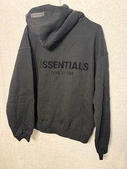 Essentials black stretch limo hoodie Size S BRAND NEW 100% authentic