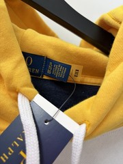 Ralph Lauren Polo Cowboy Bear Color-Blocked Fleece Hoodie XL Men’s NWT