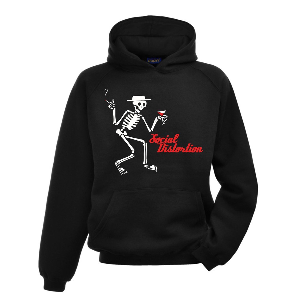 Social Distortion martini punk hardcore music Hoody Hoodie hooded sweat shirt