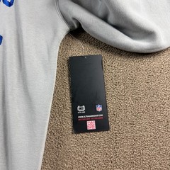 NFL Ultra Game Indianapolis Colts Sweatshirt Gray Size Small NWT MSRP $75