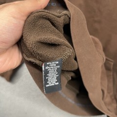 Vintage Quiksilver Hoodie Mens Large Brown Hooded Sweatshirt Y2K 90s USA Surf
