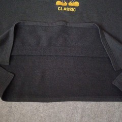 Vtg Mickey & Co Mickey Mouse Sweatshirt Mens XL Black Embroidered Logo Jersey