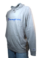 NWT CHAMPION Size Medium Grey Cotton Blend Jersey Men Midweight Hoodie Pullover