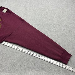 VTG Tackle Fishing Sweatshirt Men’s XL Maroon Tungsten Talon Hooks USA Made Crew