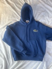 Lacoste Men’s Navy Blue XXS Hoodie Sweatshirt