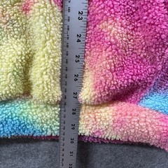 Mattel Barbie The Movie I Am Kenough Hoodie XXL Tie Dye Sherpa Fleece