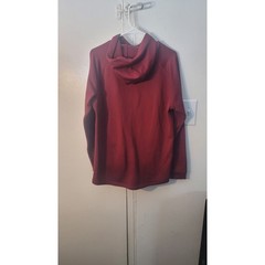 NFL Combine Authentic Washington Redskins Hoodie Mens Medium Burgundy WAS Logo
