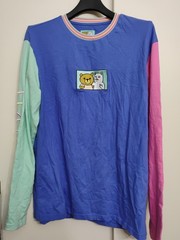Teddy Fresh x RIPNDIP Colorful Block T-shirt Medium 100% Cotton RARE css84-A