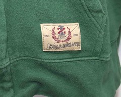 Izod Collegiate Michigan State Spartans Green Zippered Hoodie Mens Size Large