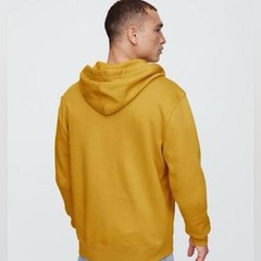 GAP Men’s SET Yellow/Navy Zip Hoodie and Navy Joggers MSRP $100 Size L