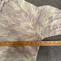 Johnnie-O Titan Hoodie Mens XXL White Camo UPF 50 Sun Protection Lightweight