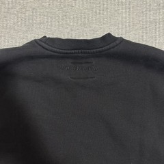 YoungLA Embroidered Crewneck Sweatshirt Long Sleeves Black Mens Size Small