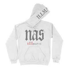 Nas Illmatic Men’s Hoodie 90’s Hip Hop Rapper Graphic Design Sizes S-4XL