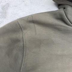 Carhartt Hoodie Mens M Green Full Zip Hooded Fleece Lined Pockets Heavyweight