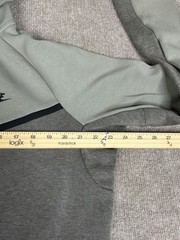 Nike Tech Fleece Windrunner Hoodie Mens Large Green Gray 885904-473