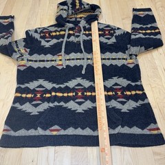 American Eagle Outfitters Mens XL Aztec Southwest Sweater Hoodie 100% Cotton