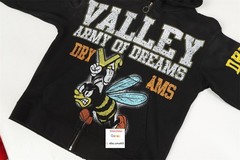 25FW AMERICAN HIPSTER STREET BEE HOODIE ZIP CARDIGAN SWEATSHIRT JUMPER