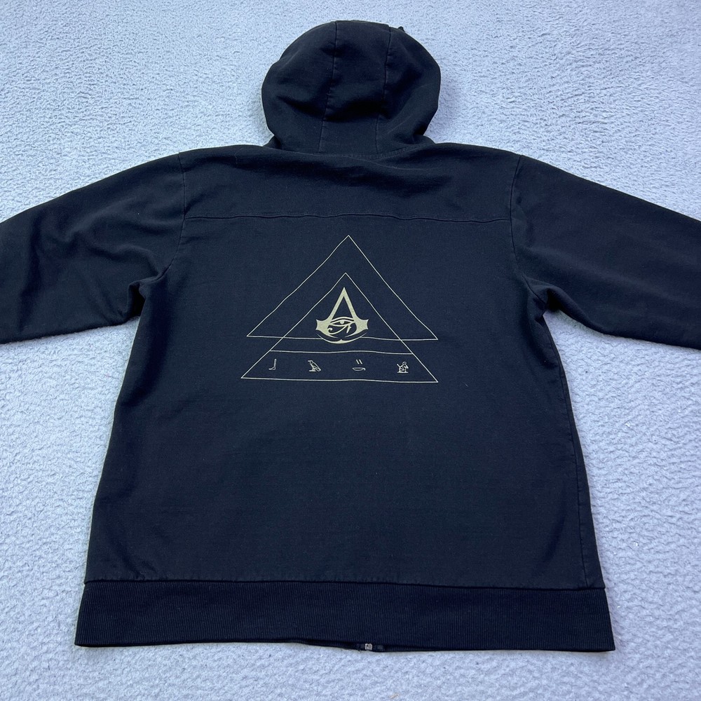 Ubi Workshop Assassin’s Creed Origins Bayek Pyramids Zip Hoodie XL Black Ubisoft