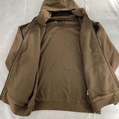 CC Filson Hoodie Adult Large Mud Brown CCF Waffle Lined Full Zip Sweatshirt Mens