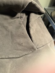 Yeezy Season 6 Hoodie Grey Oversized Rare Sz Xs Pullover Pockets