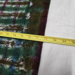 Size LARGE Vintage Red Eraser Tie Dye Hoodie Sweater Green Brown Blue Purple 90s