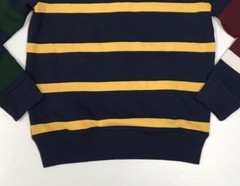 Polo Ralph Lauren VTG Gold Cookie Crest Colorblock Full Zip Fleece Hoodie Jacket