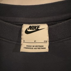 Vintage Nike Baggy Crewneck Sweatshirt Blue /White/Black Size Large