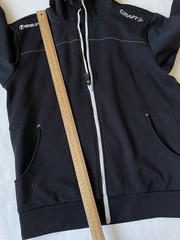 CRAFT Sports x EXCEL Cycling Full Zip Hoodie Men’s Medium Black