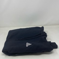 adidas Essentials 3-Stripes Fleece Hoodie Black/White Men’s M