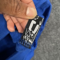 Sp5der TC Blue Web Hoodie Mens M Blue Young Thug Streetwear Hip Hop