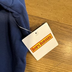 Bob’s Burgers Characters embroidered hoodie blue XLARGE XL BoxLunch NWT Pullover