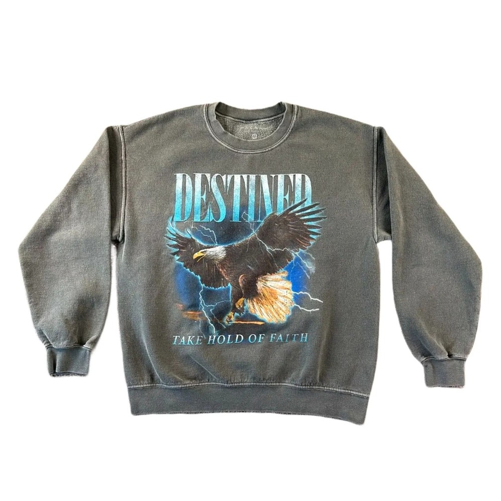 Destined Take Hold of Faith Pacsun Men’s Sweatshirt – NWT