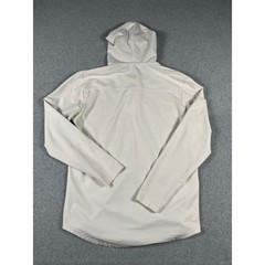 BYLT Premium Basics Drop Cut Hooded Henley Mens Large Gray Lux Long Sleeve Shirt