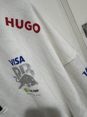 NEW Hugo Boss 2XL Red Bull RB Cotton Terry Zip Neck Fanwear Branding Formula 1