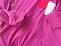 NWT Redvanly loose fit 1/4 zip pullover, mens L, bordeaux, polyester blend, $150
