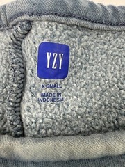 Yeezy Gap Fleece Yoke Tee Engineered By Balenciaga Mens Sz XS Boxy Sweatshirt