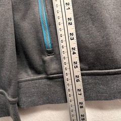 Peter Millar Crown Sport Hoodie Mens XL Gray Chicago Golf Club Seal Zip Jacket