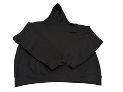 Fear of God Essentials Men’s Size XLG Stretch Limo Black Hoodie NWT