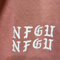 Darc Sport Wolves Hoodie Men Small Pink Fight for Cancer NFGU Gym Fitness Limit