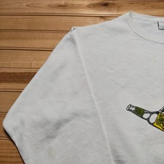 Vintage 80s Beer Bottle Windsurfing Coral Reefers Marijuana Sweatshirt USA 2XL