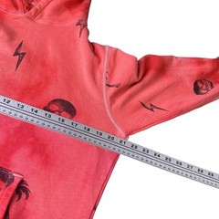 Sport of Kings Icons Pullover Skulls Hoodie Men’s XS Dynamite Red Coral READ