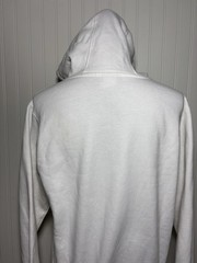 Nike Hoodie Fleece White Men’s Size Small Kangaroo Pockets Sweatshirt Athletic