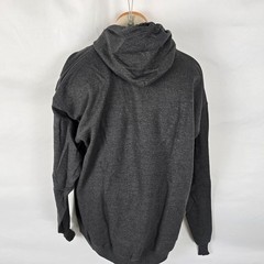 Hanes Hoodie Men’s XL Charcoal Eco Smart Drawstring Pullover Pockets NWT
