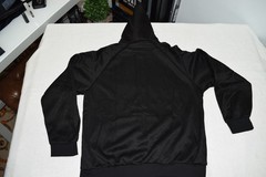 TACTICAL SWEATSHIRT MEN’S FULL ZIP HOODIE LONG SLEEVE JACKET W/ POCKET SZ XXL