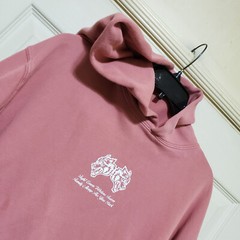 Darc Sport Wolves Hoodie Men Small Pink Fight for Cancer NFGU Gym Fitness Limit