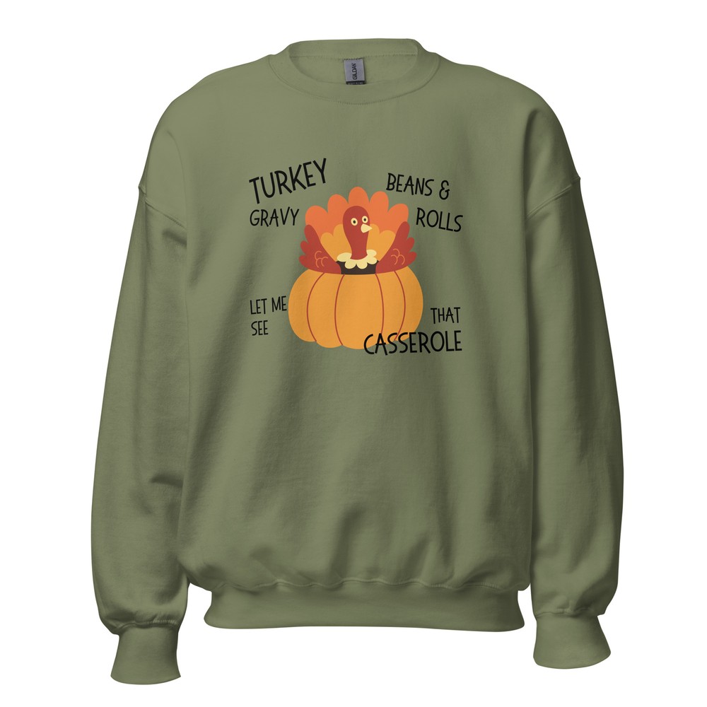 Turkey Gravy Funny Thanksgiving Unisex Sweatshirt S,M,L,XL,2X,3X,4X