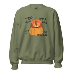 Turkey Gravy Funny Thanksgiving Unisex Sweatshirt S,M,L,XL,2X,3X,4X
