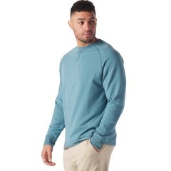 Glyder Mens Pullover Crew Neck Long Sleeve Lagoon Teal Sweatshirt Casual Large