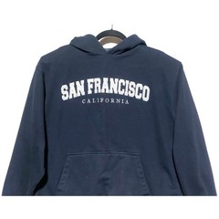Ocean Beach Sportswear Men’s L Blue San Francisco Embroidered Pullover Hoodie