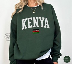 Kenya Sweatshirt Travel Unisex Kenya Trip Sweater Gift Tee